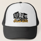 Ultras Ahlawy Tribute | 74 Martelaren grafisch Trucker Pet (Voorkant)