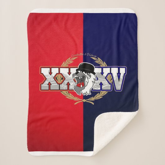 Ultras bad gones 1987 sherpa deken (Voorkant)