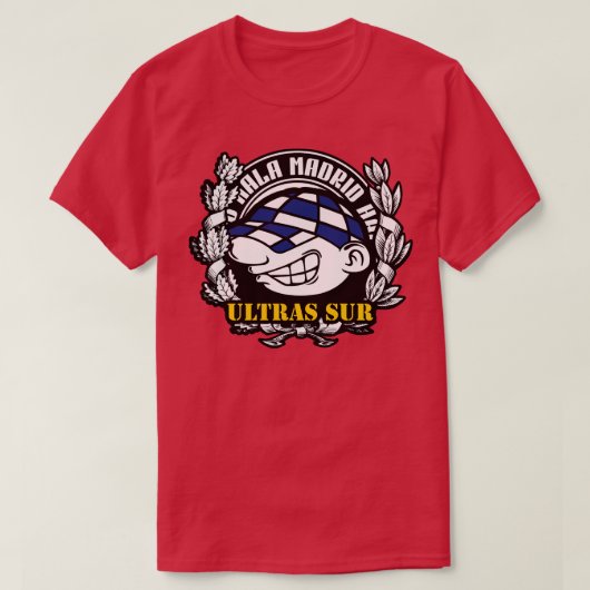 Ultras sur Madrid T-shirt (Design voorkant)