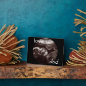 Ultrasone foto-liefde vader fotoplaat (Zijkant)