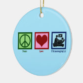 Ultrasone Ultrasound technicus Keramisch Ornament (Links)