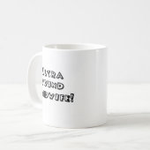 ultrasone vroedvrouw koffiemok (Voorkant links)