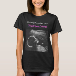 Ultrasound Afbeelding moederschapshirt voor jongen T-shirt