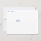 Ultrasound Baby shower Invitation Kaart (Achterkant)