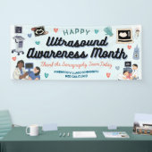 Ultrasound Bewustzijnsmaand Banner (Beurs)