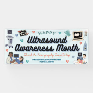 Ultrasound Bewustzijnsmaand Banner