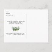 Ultrasound Binnenkort verkrijgbaar Baby shower wit Uitnodiging Briefkaart (Achterkant)