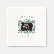 Ultrasound Foto Greeneral Neutraal Baby shower