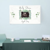 Ultrasound Foto Greeneral Neutraal Baby shower Spandoek (Beurs)