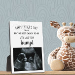 Ultrasound Foto zwart en White Best Papa to be Fotoplaat<br><div class="desc">Ultrasone fotoplaque voor de beste vader om op Vaderdag te zijn (of een andere gelegenheid!). Het fotomalplaatje is opstelling voor u om u eigen sonogram afbeelding toe te voegen en u kunt alle formulering ook uitgeven. Het ontwerp heeft een zwart-wit kleurenpalet en is geschreven in whimsical typografie. De voorbeeldtekst luidt...</div>