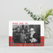 Ultrasound fotokaart jongen geslacht onthulling va feestdagenkaart (Staand voorkant)