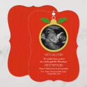 Ultrasound fotovakantiekaart feestdagenkaart (Voorkant / Achterkant)