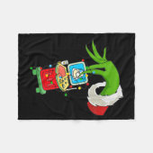 Ultrasound Sonographer Merry Christmas Xmas Pajama Fleece Deken (Voorkant (Horizontaal))