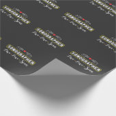 Ultrasound Sonographer Scan Sonography Professie Cadeaupapier (Hoek)