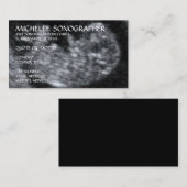 Ultrasound Sonographer Visitekaartje (Voorkant / Achterkant)