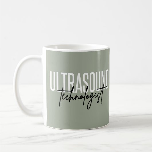 Ultrasound Technologist | Ultrasound Tech Gifts Koffiemok (Links)