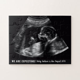 Ultrasound Zwangerschapsaankondiging Gepersonalise Legpuzzel
