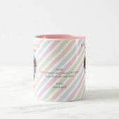 Ultrasound zwangerschapsaankondiging oma te zijn tweekleurige koffiemok (Center)