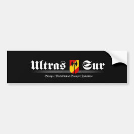 ultrassur Ultras Sur Real Madrid Bumpersticker