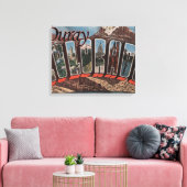 Ultrastrag, ColoradoLarge Letter ScenesOuray, CO Canvas Afdruk (Insitu (Woonkamer))