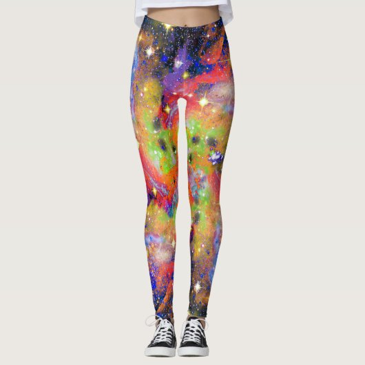 Ultrastrak Star-veld over Leggings afdrukken (Voorkant)