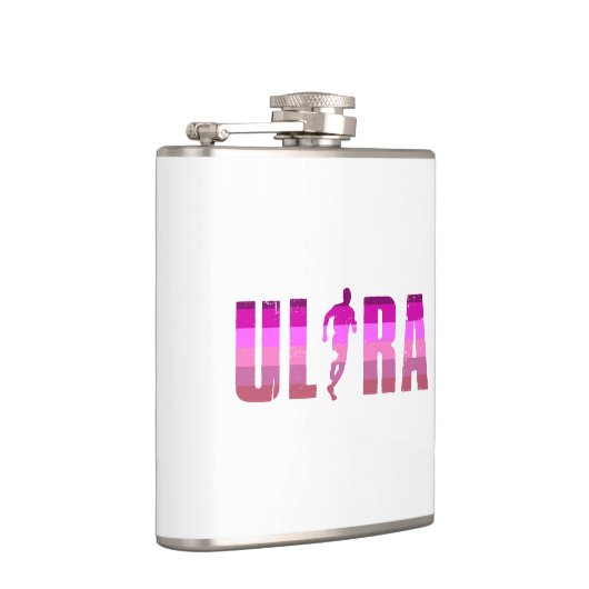 Ultratuurroze Paarse regenboog Heupfles (Rechts)