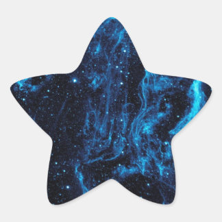 Ultraviolet afbeelding van het Cygnus Loop Nebula Ster Sticker