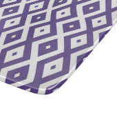 Ultraviolet en wit diamantpatroon snijplank (Hoek)