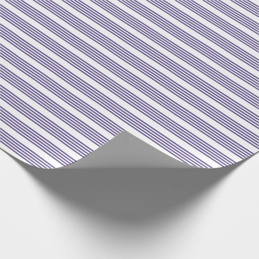Ultraviolet en wit vijf strips cadeaupapier (Hoek)