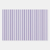 Ultraviolet en wit vijf strips inpakpapier vel (Voorkant 3)