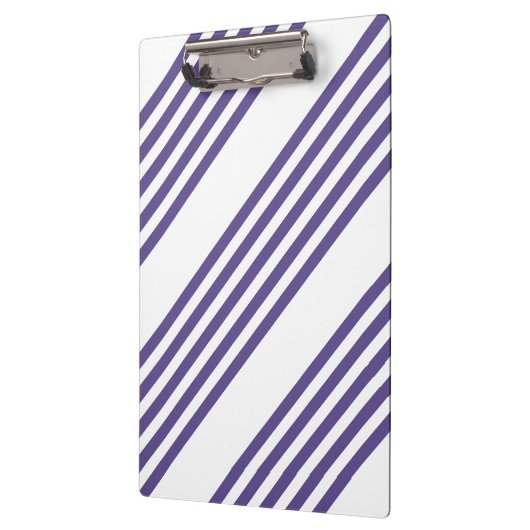 Ultraviolet en wit vijf strips klembord (Links)