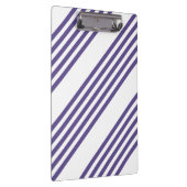 Ultraviolet en wit vijf strips klembord (Rechts)