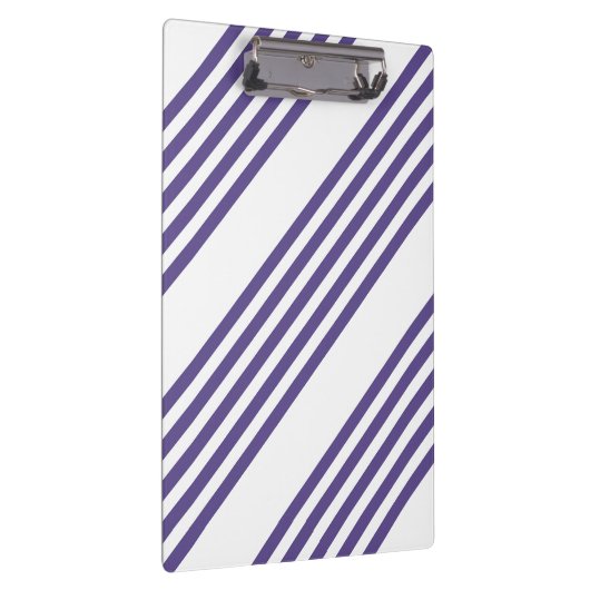 Ultraviolet en wit vijf strips klembord (Rechts)