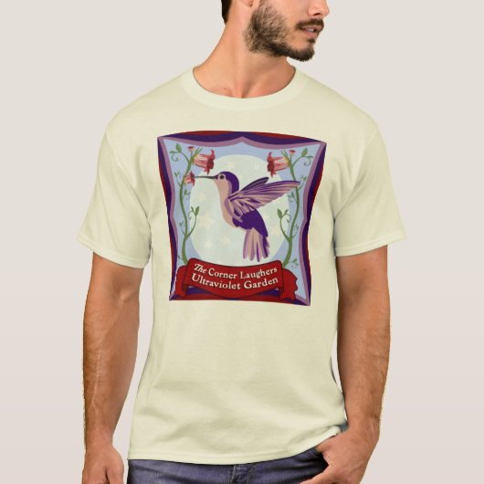 Ultraviolet Garden Organic T-shirt (Voorkant)