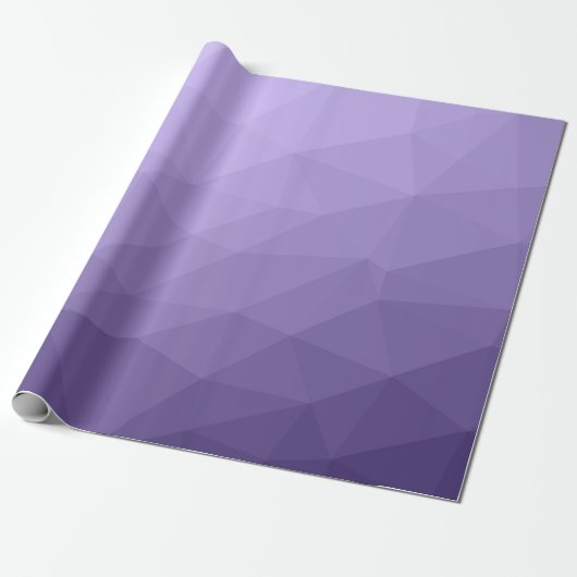Ultraviolet paars maaspatroon cadeaupapier (Uitgerold)