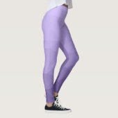 Ultraviolet paars maaspatroon leggings (Rechts)