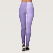 Ultraviolet paars maaspatroon leggings (Achterkant)
