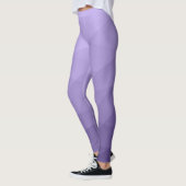 Ultraviolet paars maaspatroon leggings (Links)