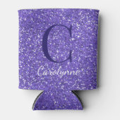 Ultraviolet Paars monogram Blikjeskoeler (Voorkant)