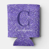 Ultraviolet Paars monogram Blikjeskoeler (Achterkant)