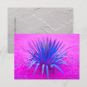 Ultraviolet Plant Wenskaart (Voorkant / Achterkant)