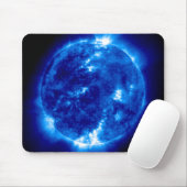 UltraViolet Reflection in Blue Mousepad Muismat (Met muis)