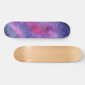 Ultraviolet sterrenstelsel persoonlijk skateboard (Horizontaal)