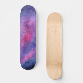 Ultraviolet sterrenstelsel persoonlijk skateboard (Voorkant)