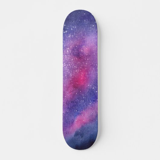 Ultraviolet sterrenstelsel persoonlijk skateboard (Voorkant)