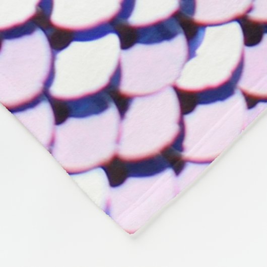 Ultraviolet vivid sequin glitter giny texture. Gl Fleece Deken (Hoek)