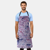 Ultraviolet vivid sequin glitter giny texture. Gl Schort (Gedragen)