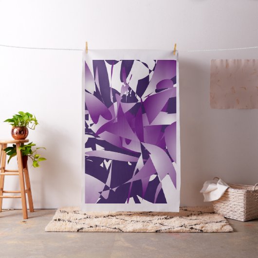 Ultraviolette abstractie stof (Voorbeeld)