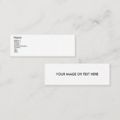 ULTRAWITPREMIE MINI VISITEKAARTJE (Voorkant / Achterkant)