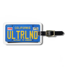 ULTRLND: CA 1974 Blue License Bord